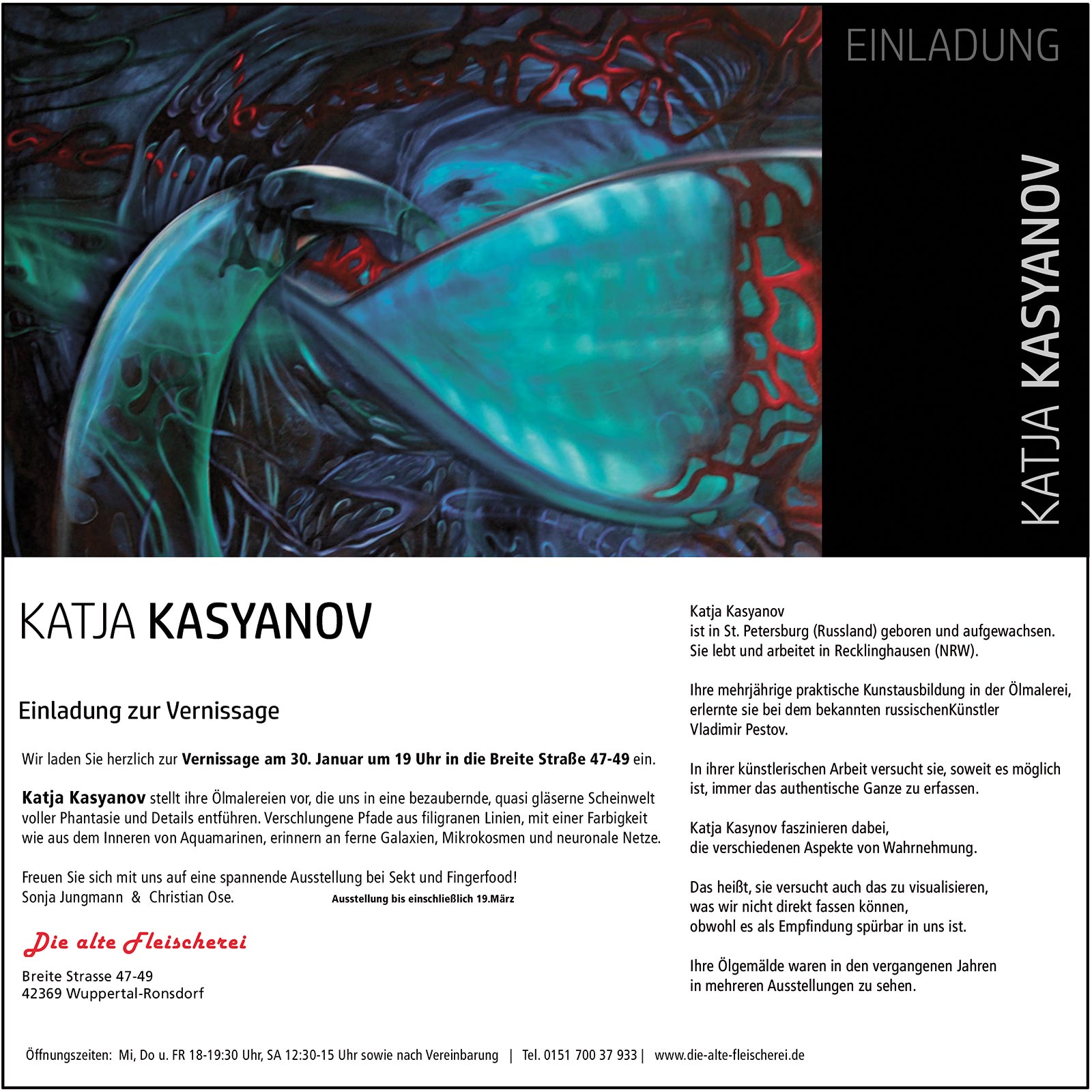 Katja Kasyanov Ausstellung